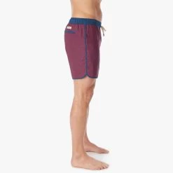 The Anchor | Nautical Red Wavy Geo -Clothing Store ACH6 613 Nautical Red Wavy Geo 05