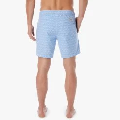 The Bayberry Trunk | 1Hotel Sky Blue Florida Palm -Clothing Store BAY7 459 Sky Blue Florida Palm 06