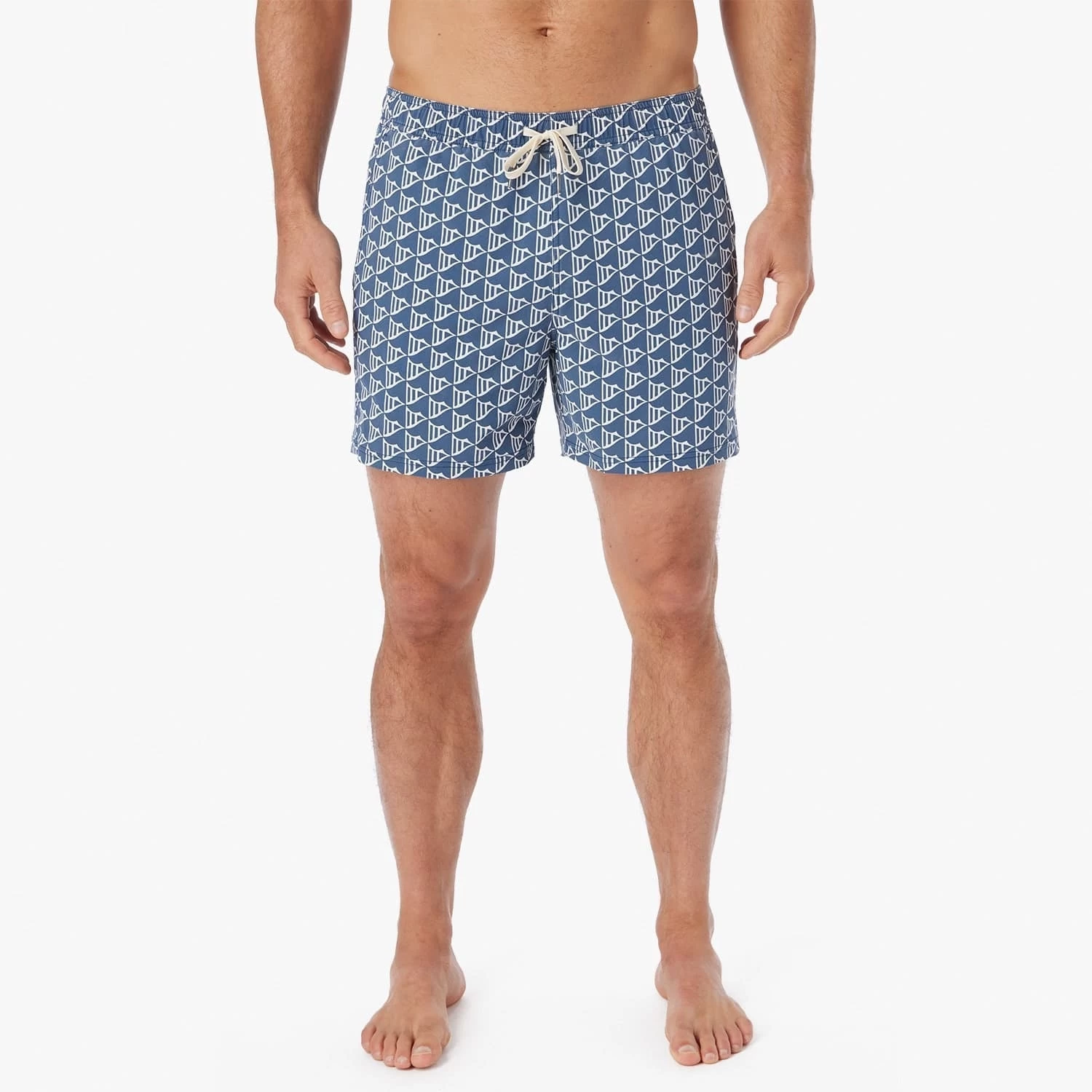 The Bungalow Trunk | Navy Windy Flags 8 The Bungalow Trunk | Navy Windy Flags - Image 6