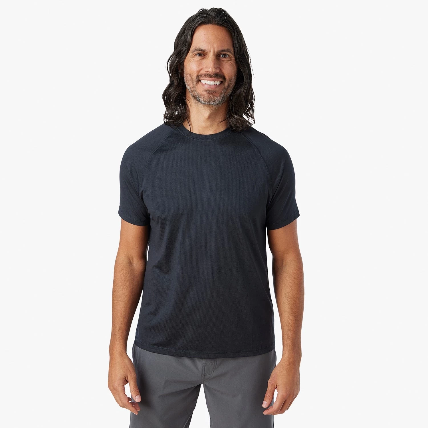 The BreezeKnit™ Tee | Black 7 The BreezeKnit™ Tee | Black - Image 5