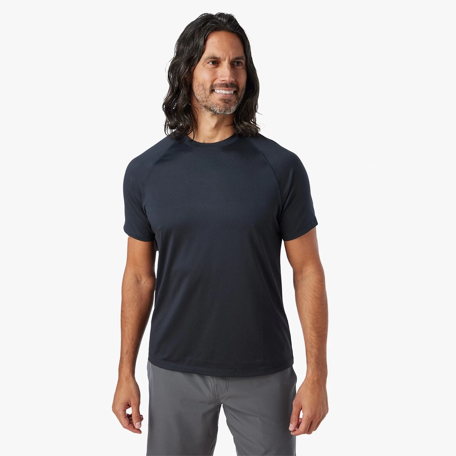 The BreezeKnit™ Tee | Black 9 The BreezeKnit™ Tee | Black - Image 7