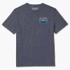 The Kismet Tee |Navy Seaside Sunset -Clothing Store Navy SeasideSunset Front faea063a ad03 4a63 b654 34a72a18ebc0