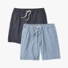 The One Short (2-Pack) -Clothing Store OneShort 2Pack Blue Navy