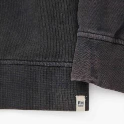 The Vintage-Wash Saltaire Crewneck | Black -Clothing Store SALTAIR CREWNECK CHARCOAL 002 3e530db4 bb7f 46d8 9946 a9af40db99c7