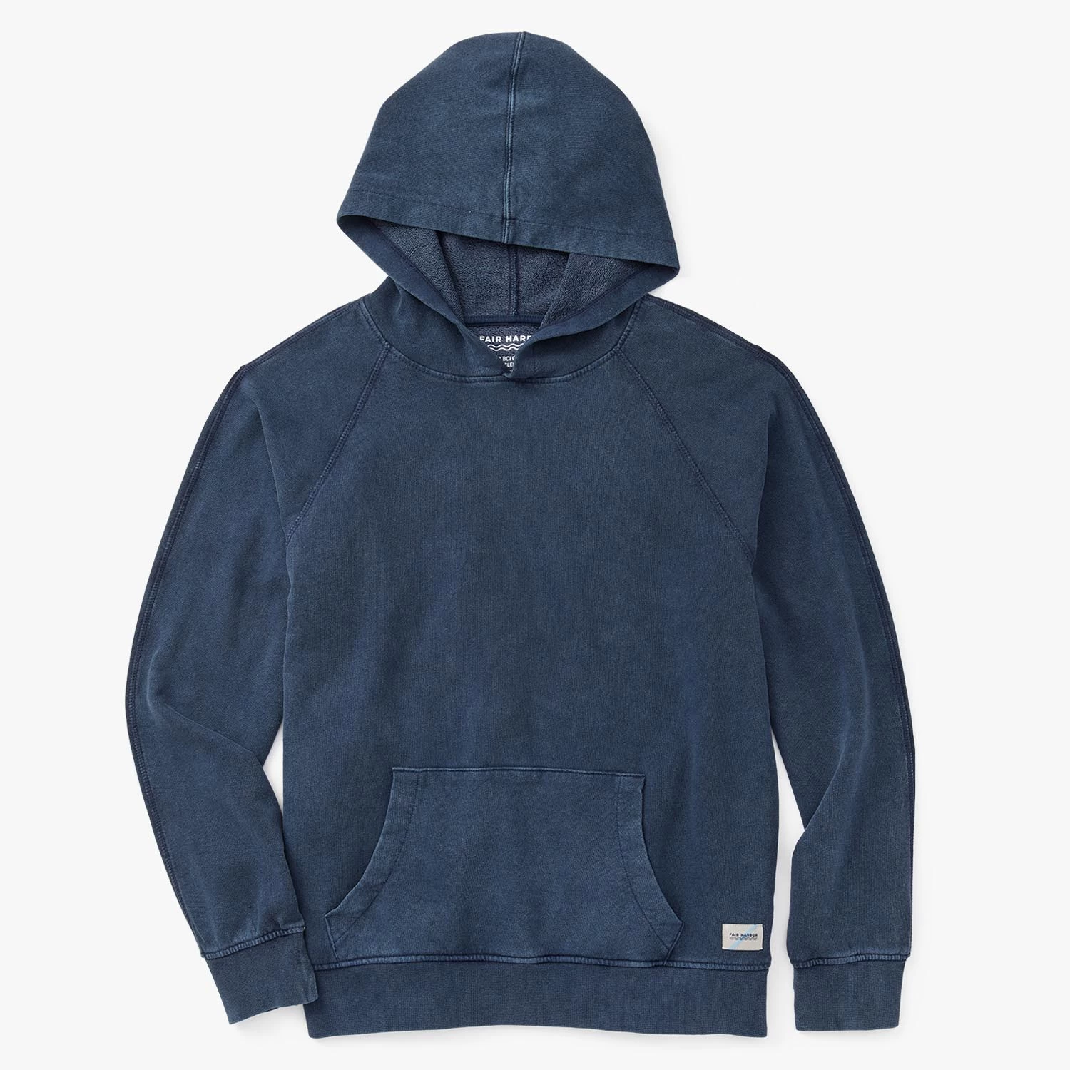The Vintage-Wash Saltaire Hoodie | Navy 3 The Vintage-Wash Saltaire Hoodie | Navy