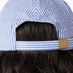 The Shoreline Classic Hat | Light Blue Seersucker -Clothing Store SCH1 449 Light Blue Seersucker ONFIG 002 a6504bc7 0a91 4818 a4bd 678d11f280f3