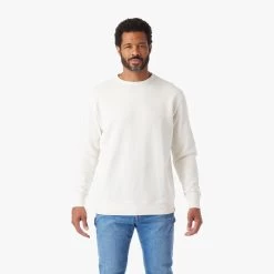 The Vintage-Wash Saltaire Crewneck | Ivory -Clothing Store SCN2 121 IVORY ONFIG 001 b7f4011e 13aa 458e b51b bc145b69ab5b