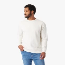 The Vintage-Wash Saltaire Crewneck | Ivory -Clothing Store SCN2 121 IVORY ONFIG 020 5e13ddf7 9203 4c5f 8bc6 673cf8158218