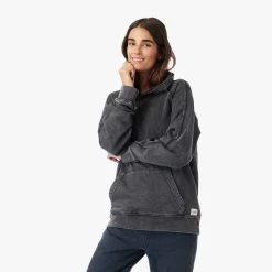 The Vintage-Wash Saltaire Hoodie | Black 17 The Vintage-Wash Saltaire Hoodie | Black -Clothing Store SHO1 006 BLACK ONFIG WOMEN 001 32c72ff1 5a85 4121 8b8a db17e920331a