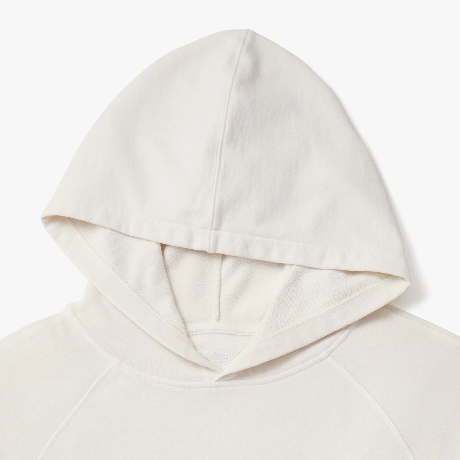 The Vintage-Wash Saltaire Hoodie | Ivory 10 The Vintage-Wash Saltaire Hoodie | Ivory - Image 8