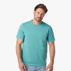 The Saltaire Tee | Antigua Sand -Clothing Store SP23 ON FIG SALTAIRE TEE LAGOON 2464 f6b01f12 a64a 40c7 857e b736256cf9d9