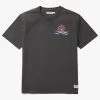 The Saltaire Graphic Tee | Black Ocean Rays 1 The Saltaire Graphic Tee | Black Ocean Rays -Clothing Store SP23 SALTAIRE TEE BLACK Ocean Rays Back