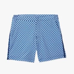 The Sextant Trunk | Sky Blue Retro Flower