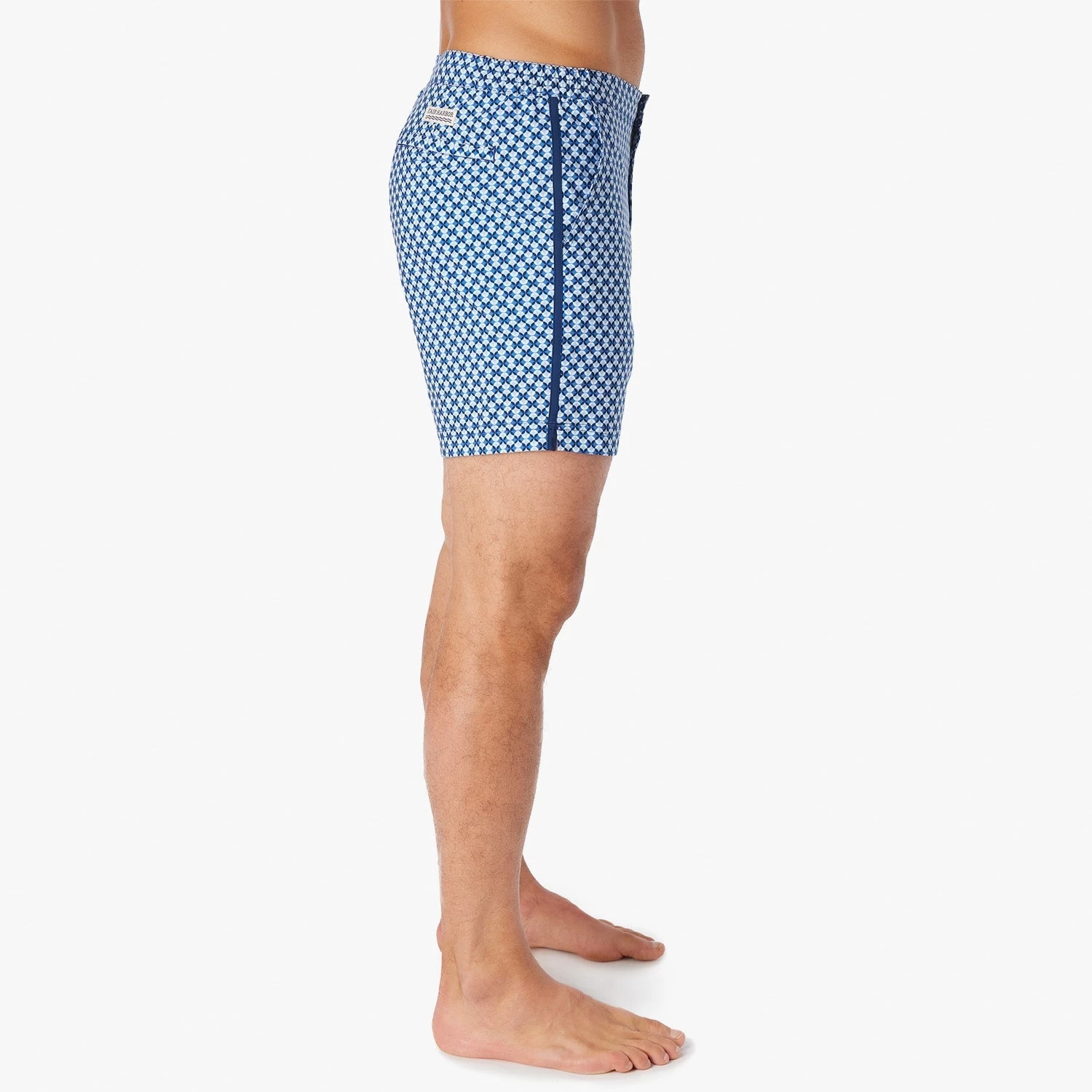 The Sextant Trunk | Sky Blue Retro Flower 7 The Sextant Trunk | Sky Blue Retro Flower - Image 5