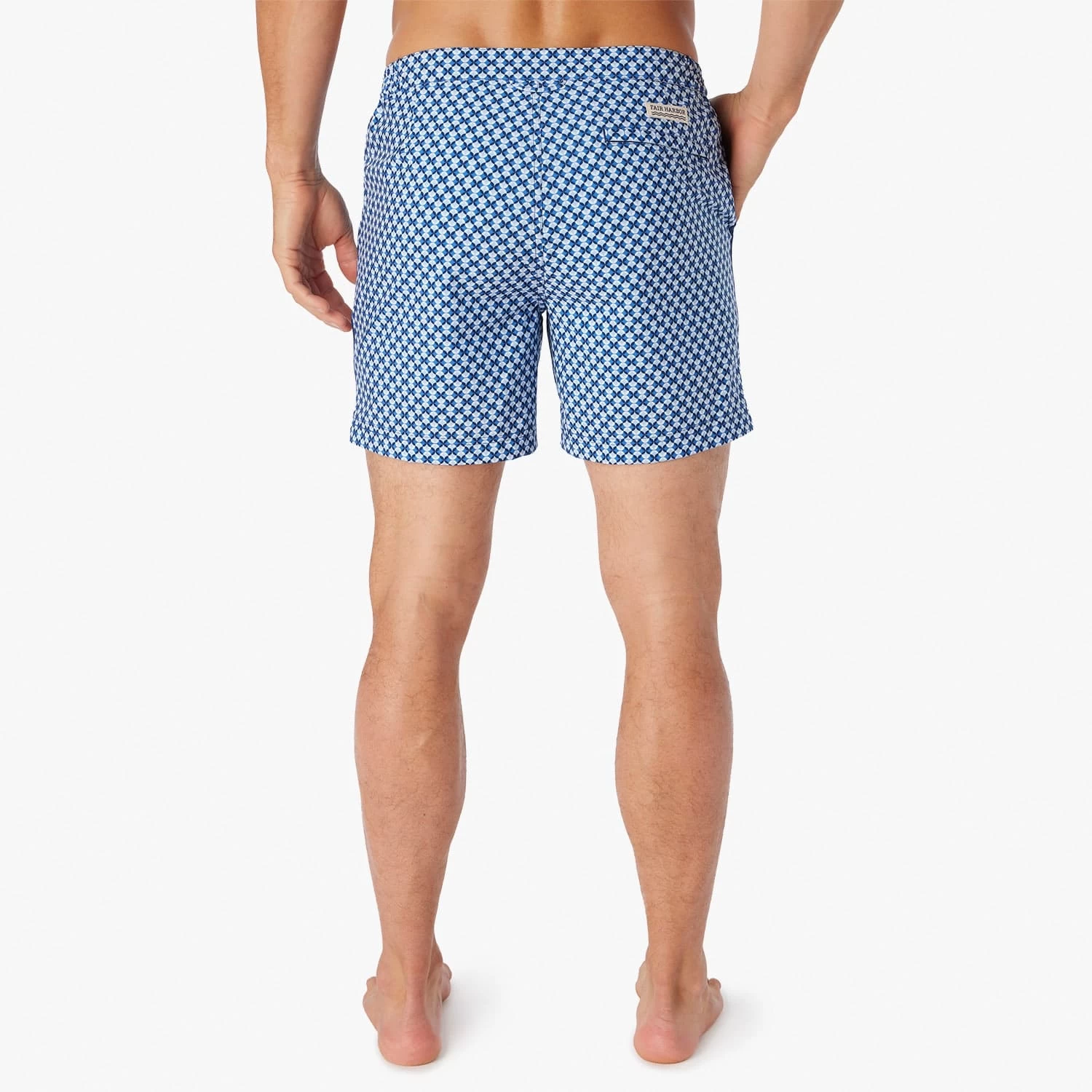 The Sextant Trunk | Sky Blue Retro Flower 8 The Sextant Trunk | Sky Blue Retro Flower - Image 6