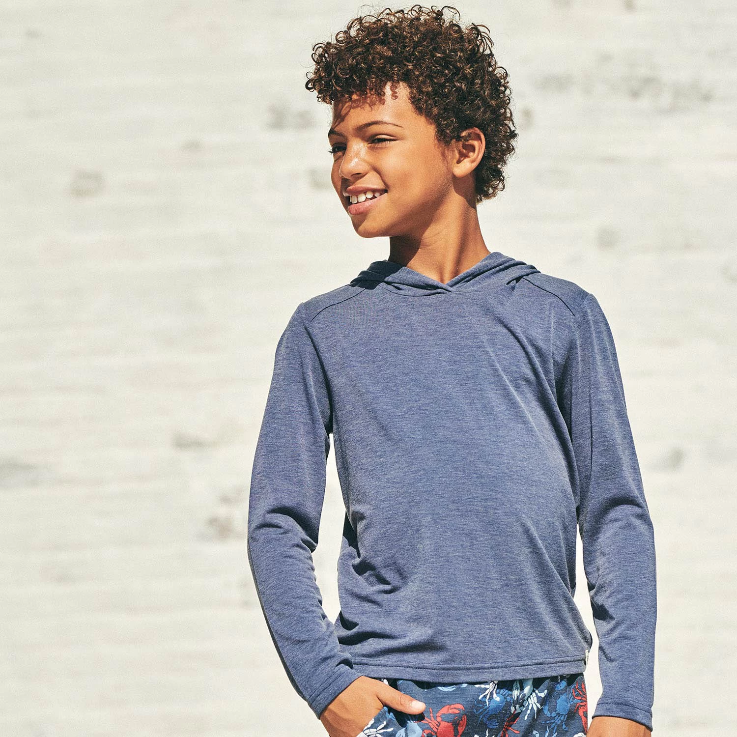 Kids SeaBreeze Hoodie | Navy Blazer 4 Kids SeaBreeze Hoodie | Navy Blazer - Image 2