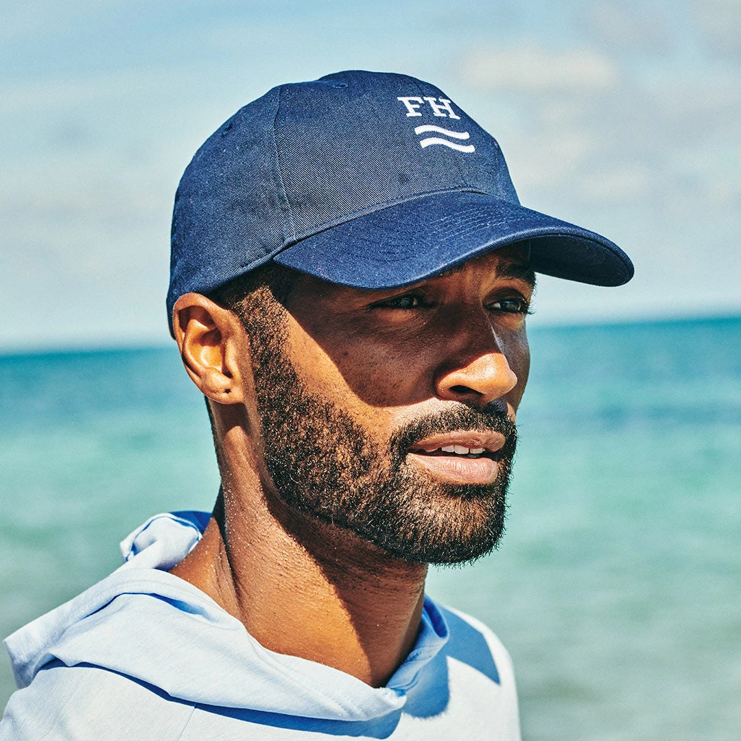 The Boardwalk Dad Hat | Navy 5 The Boardwalk Dad Hat | Navy - Image 3