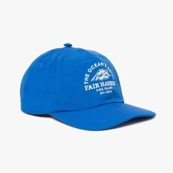 The Shoreline 5-Panel Hat | Cobalt